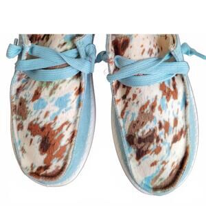 NEW VERY G kids lil mooma gypsy jazz shoes in turquoise